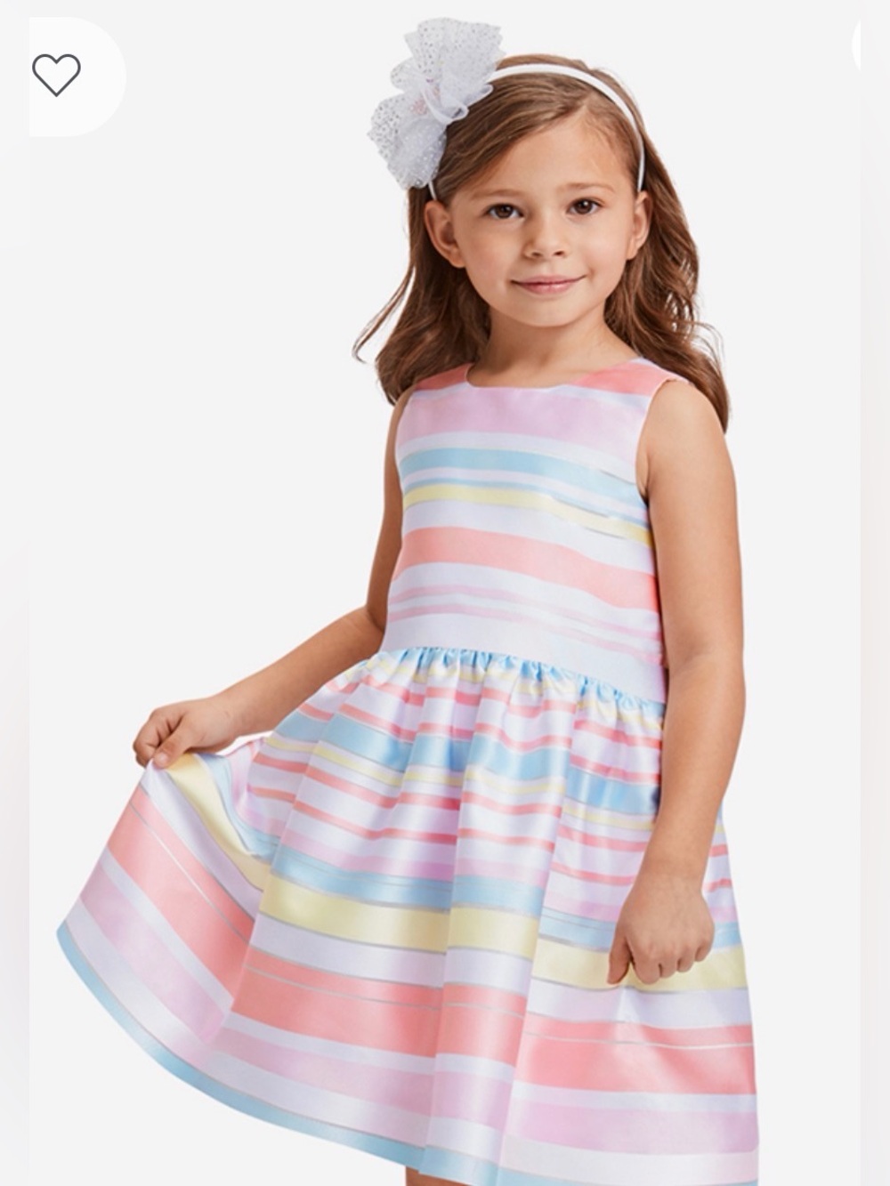 🔥 $36.95 The Children’s Place Baby Girl Striped Dress Sz 12 - 18 Months 🔥